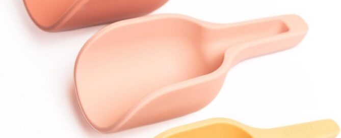 Silicone Nesting Scoops Silicone Sensory PlayTray Silicone Multi-Purpose Shovel