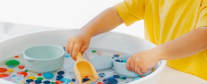 Silicone Nesting Scoops Silicone Sensory PlayTray Silicone Multi-Purpose Shovel