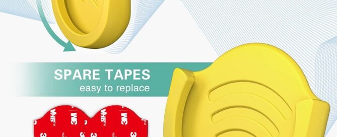 Silicone Socket Holder Silicone Phone Holder for Collapsible Grip Users with 3M Sticky Adhesive