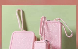 Travel Silicone Makeup Bag Toiletry Bag Aesthetic Waterproof Cosmetic Pouch