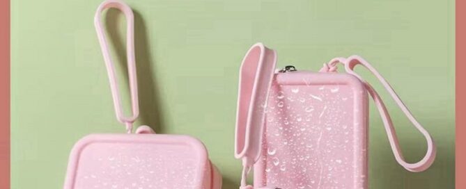 Travel Silicone Makeup Bag Toiletry Bag Aesthetic Waterproof Cosmetic Pouch