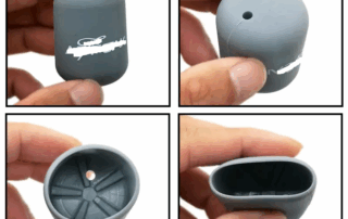 Fishing Rod Handle Protective Silicone Case Silicone Pole Bottom Butt End Back Plug Sleeve Protector