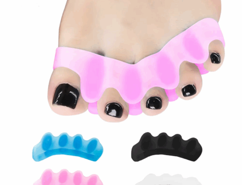 Five-Hole Silicone Toe Spreader Breathable Bunion Protector Adjustable Hammer Toe Separator