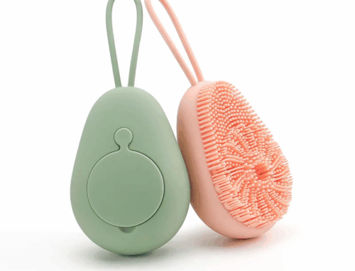 Massage Silicone Bath Brush Back Exfoliating Cleansing Body Scrubber Silicone Body Bath Brush