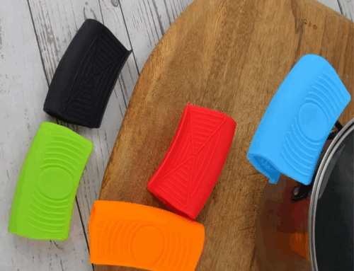 Pot Handle Silicone Cover Durable Heat Resistant Anti-Skid Safe Cookware Silicone Ear