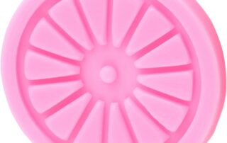 Round Tire Silicone Wheel Fondant Molds Cake Decorating Silicone Mold Decoration Cupcake