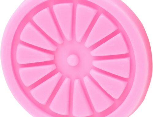 Round Tire Silicone Wheel Fondant Molds Cake Decorating Silicone Mold Decoration Cupcake