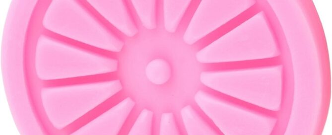 Round Tire Silicone Wheel Fondant Molds Cake Decorating Silicone Mold Decoration Cupcake