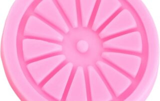 Round Tire Silicone Wheel Fondant Molds Cake Decorating Silicone Mold Decoration Cupcake