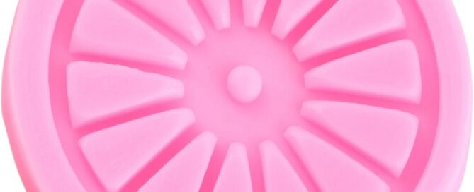 Round Tire Silicone Wheel Fondant Molds Cake Decorating Silicone Mold Decoration Cupcake