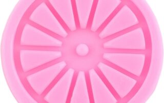 Round Tire Silicone Wheel Fondant Molds Cake Decorating Silicone Mold Decoration Cupcake