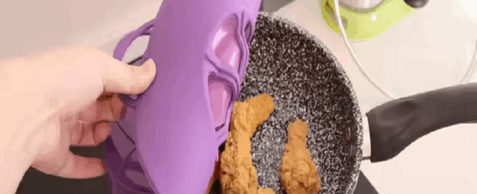Silicone Boil-Over safeguard Silicone Lid Boil Over Universal Lid Splatter Guard