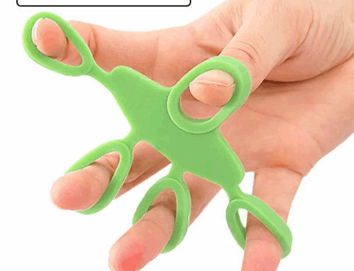 Silicone Finger Resistance Bands Grip Finger Flexion Extension Training Grip
