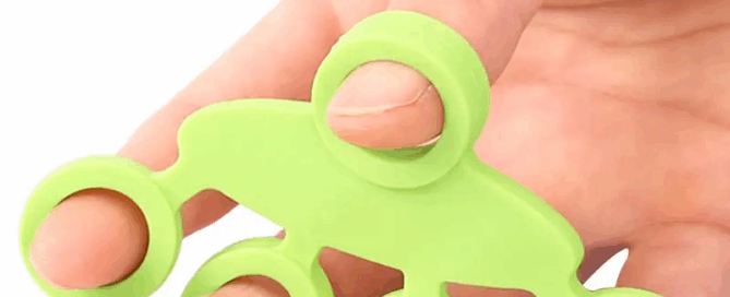 Silicone Finger Resistance Bands Grip Finger Flexion Extension Training Grip