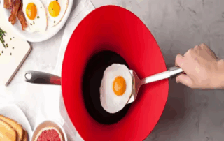 Silicone Frying Wall Splash Proof Baffle Cover Pan Oil Splatter Shield Barrier Anti Oil Guard for Pot Cooking