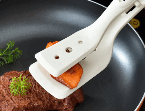 Silicone Grip Flip Spatula Tongs Heat-Resistant Kitchen Serving Meat Turning Tongs Frying Cooking Utensils