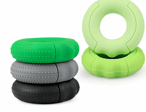 Silicone Hand Grip Strengthener Fingers Exerciser Silicone Rings for Muscle Training Fitness