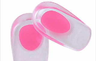 Silicone Heel Cups Plantar Fasciitis Inserts Pain Relief Protectors Shoe Pads for Heels Sports