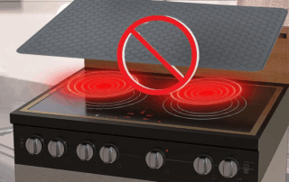 Silicone Induction Cooktop Protector Mat Kitchen Drain Top Cover