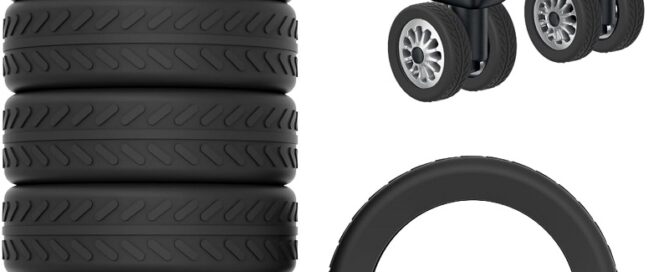 Silicone Luggage Wheel Covers Silicone Luggage Wheel Protector Covers for Wheel Suitcases
