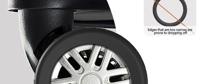 Silicone Luggage Wheel Covers Silicone Luggage Wheel Protector Covers for Wheel Suitcases