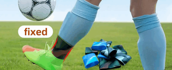 Silicone Shin Guard Stay for Football Rugby Leg Shin Protector Silicone Soccer Ankle Band