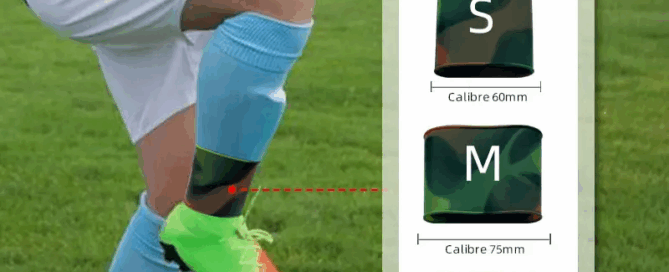 Silicone Shin Guard Stay for Football Rugby Leg Shin Protector Silicone Soccer Ankle Band
