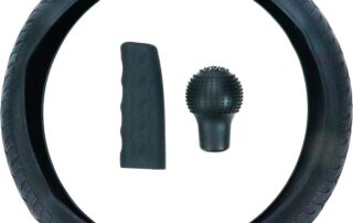 Silicone Steering Wheels Sleeve Shift Knob Silicone Cover 3D Ball Shape Anti-Slip Design Protective Case