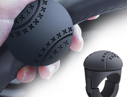 Steering Wheel Spinner Steering Wheel Knob Silicone Car Power Handle Steering Wheel Spinner
