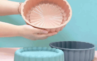 Food Grade Silicone Non-Stick Round Cake Pan Quick Release Bakeware Silicone Mold Baking & Pastry Tool