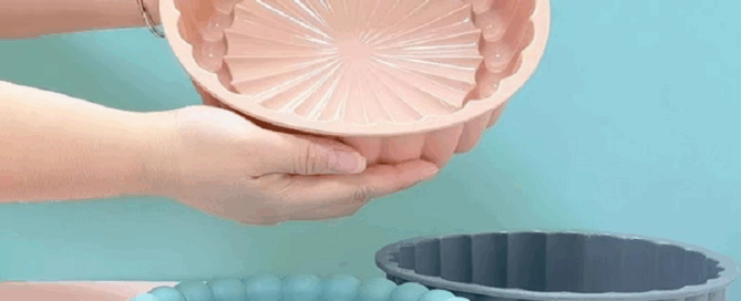 Food Grade Silicone Non-Stick Round Cake Pan Quick Release Bakeware Silicone Mold Baking & Pastry Tool