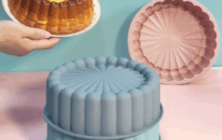 Food Grade Silicone Non-Stick Round Cake Pan Quick Release Bakeware Silicone Mold Baking & Pastry Tool