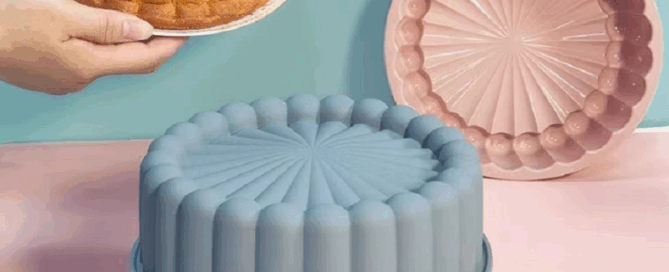 Food Grade Silicone Non-Stick Round Cake Pan Quick Release Bakeware Silicone Mold Baking & Pastry Tool