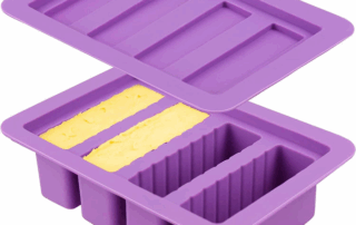 Silicone Butter Mold with Lid Homemade Herbal Candy Bar Butter Silicone Mold Tray