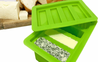 Silicone Butter Mold with Lid Homemade Herbal Candy Bar Butter Silicone Mold Tray