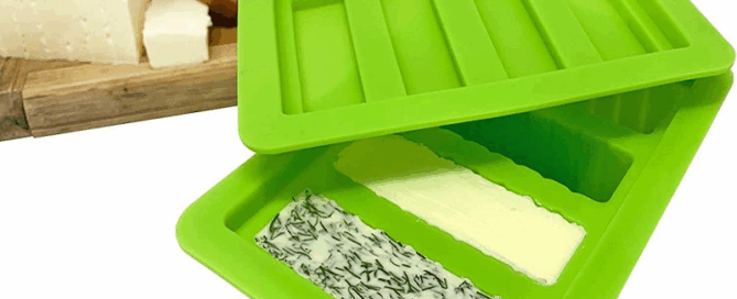 Silicone Butter Mold with Lid Homemade Herbal Candy Bar Butter Silicone Mold Tray