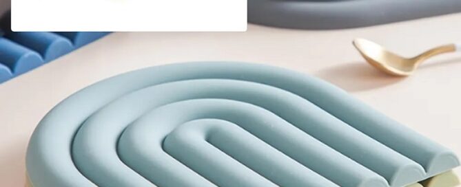 Silicone Microwave Mat Round Heat Resistant wave Mat Silicone Pot Holders Pad