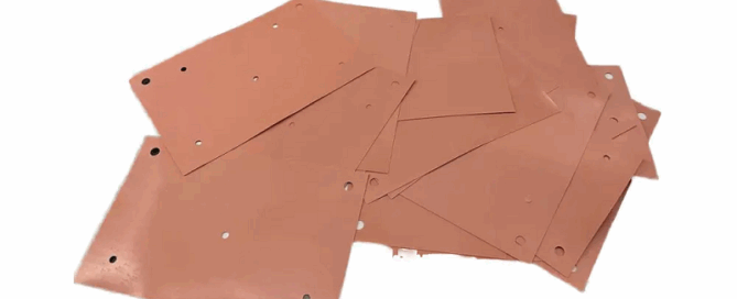 Thermally Conductive Silicone Rubber Cloth High Voltage Thermal Pad ROHS Certified 6KV Rated Voltage