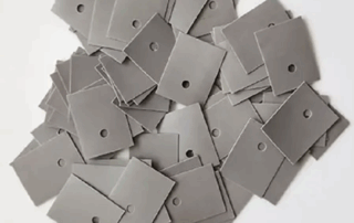 Thermally Conductive Silicone Rubber Cloth High Voltage Thermal Pad ROHS Certified 6KV Rated Voltage