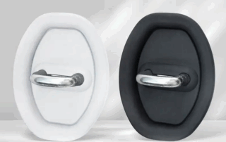 Universal Anti-Rust Shock-Absorbing Buffer Pad Exterior Car Door Lock Protective Silicone Cover