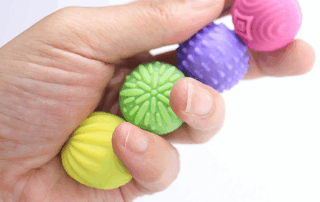 Adult Stress Reduction Silicone Ball Magnetic Fidget Toy Silicone Magnetic Ball Toy