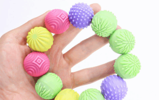 Adult Stress Reduction Silicone Ball Magnetic Fidget Toy Silicone Magnetic Ball Toy