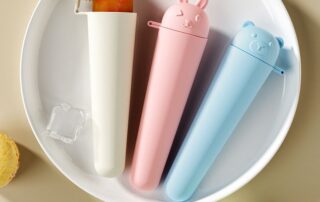 BPA Free Silicone Ice Pop Molds with Leakproof Lids Reusable DIY Popsicle Molds for Kids Molding Silicone Rubber Parts