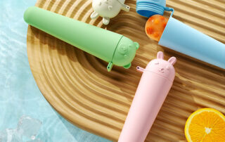 BPA Free Silicone Ice Pop Molds with Leakproof Lids Reusable DIY Popsicle Molds for Kids Molding Silicone Rubber Parts