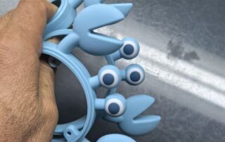 Key Considerations for Molding a Tri-Color Silicone Crab Teether