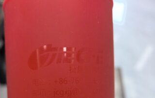 Silicone Glossy Character Surface: Dustproof Treatment with UV Modification