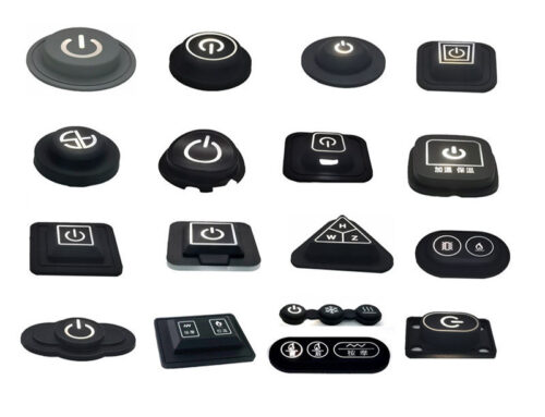 Heating Clothes Silicone Keypad Heating Suit Vest Rubber Button Electric Blanket Temperature Control Switch