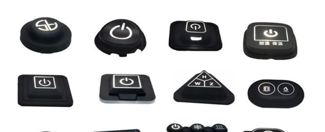 Heating Clothes Silicone Keypad Heating Suit Vest Rubber Button Electric Blanket Temperature Control Switch