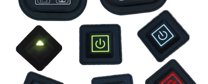 Heating Clothes Silicone Keypad Heating Suit Vest Rubber Button Electric Blanket Temperature Control Switch