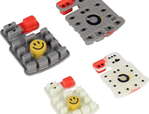 Light-bleeding Keypad Silicone Keymat Customization Conductive Silicone Button Translucent Silk Screen Switch Buttons